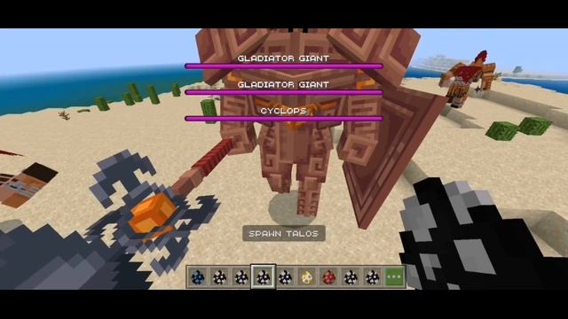 ДРЕВНЕГРЕЧЕСКИЕ МОБЫ в майнкрафт 1.19. Мод "Gladiator update" смотреть онлайн