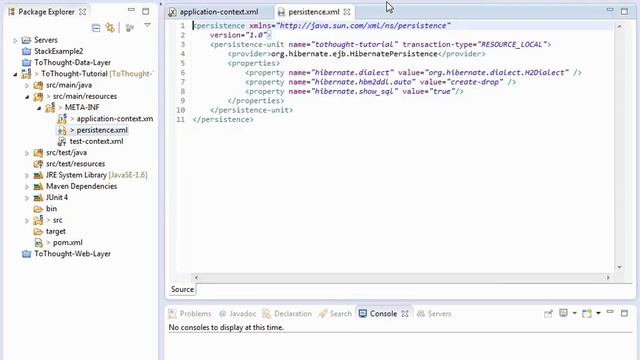 Configuring Spring Data with a MySql Database смотреть онлайн