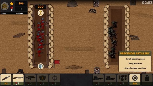 Leading A Trench Siege With UNSTOPPABLE TANKS! | Stickman Trenches смотреть онлайн