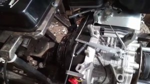 Установка тросика газа на двигатель 6.5-17лс.