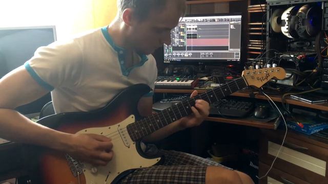 Louna - Обычный человек Cover 😬 ✌️🤘(как играть) смотреть онлайн