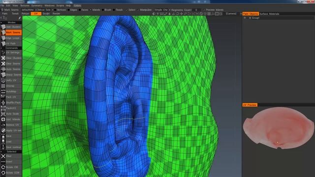 HOW TO UV MAP A CHARACTER IN 3D COAT (BEGINNERS TUTORIAL) #3DCOAT #UVMAPPING #CHARCTER смотреть онлайн
