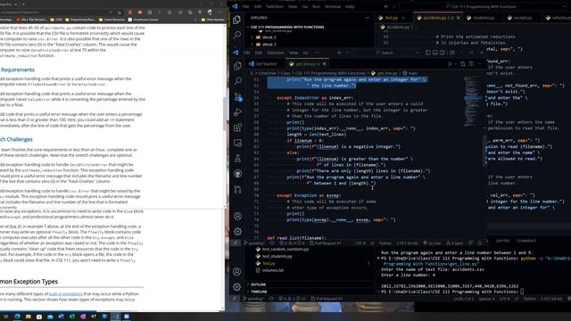 Day 48 of 100 Days of Coding, Python and Error Handling смотреть онлайн