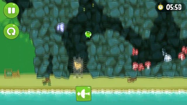 Bad Piggies Ground Hog Day 3 star Walkthrough 1-23 level смотреть онлайн