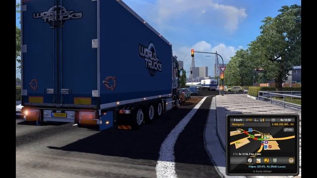Euro Truck Simulator 2 Renault Magnum Tandem смотреть онлайн