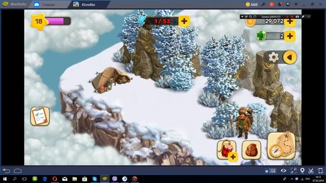 Klondike Adventures LEVEL 18 Клондайк на Андроид смотреть онлайн