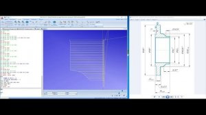 Написание программы токарной обработки в CIMCO Edit на Фланец ( 2 установки), часть 2