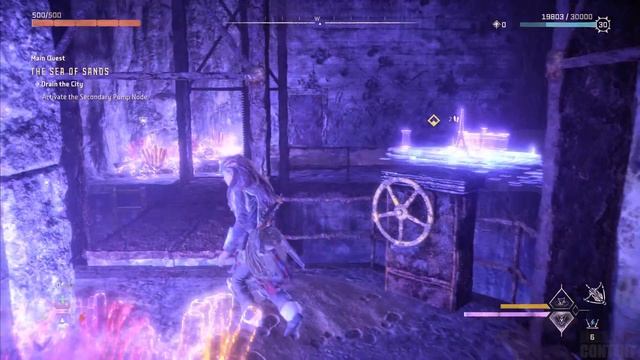 Horizon 2 Forbidden West - THE SEA OF SANDS Walkthrough (Find Poseidon & Drain The City) смотреть онлайн