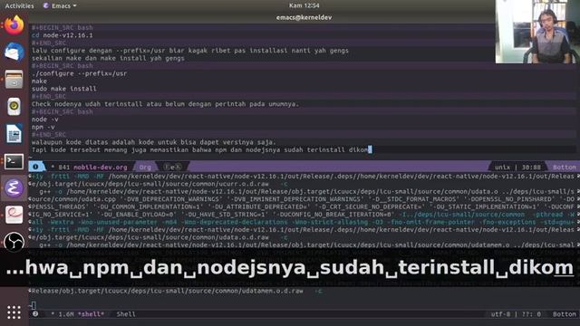 Emacs 5 : ReactNative and org-mode on Spacemacs смотреть онлайн