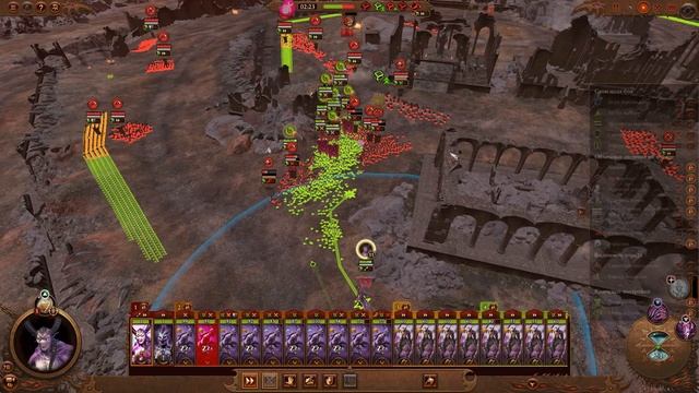 Н`Кари. Великий искуситель. Слаанеш. (Легенда.) ч.1 Total War: Warhammer 3. смотреть онлайн