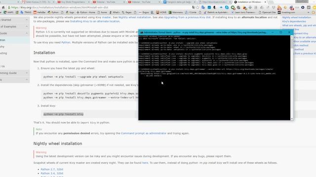 Kivy Dersleri 01 - Windows da Kivy Kurulumu смотреть онлайн