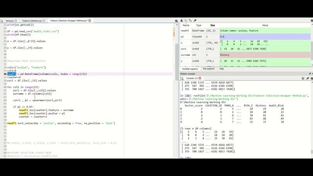 Machine Learning Step By Step 9 Filter Based Feature Selection Spearman's Rank Coefficient in Pytho смотреть онлайн