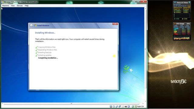 Install Windows 7 in Virtual Box (HD with Voice) смотреть онлайн