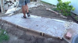Бетонные дорожки своими руками
