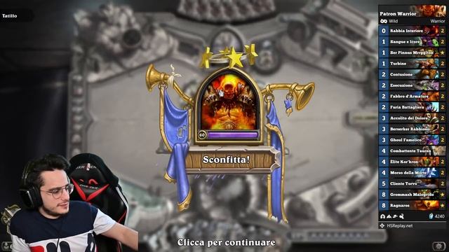 VECCHIE GLORIE #1 | PATRON vs EGG WARRIOR | Hearthstone ITA смотреть онлайн