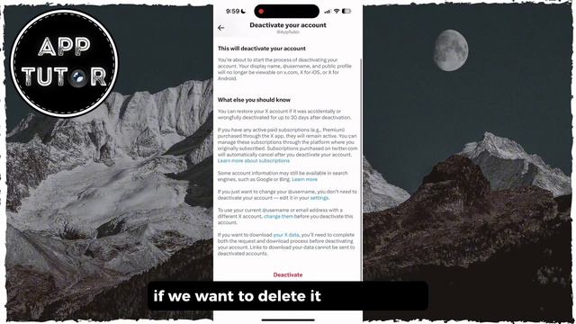 How To Delete Twitter (X) Account Permanently