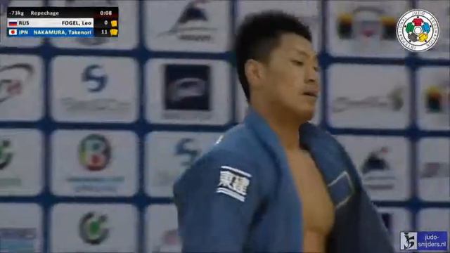 Judo 2014 Grand Prix Ulaanbaatar: Fogel (RUS) - Nakamura (JPN) [-73kg] rep смотреть онлайн