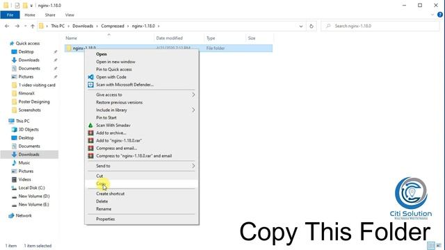How to Install Nginx Server in Windows 10 | Nginx Server | Citi Solution смотреть онлайн