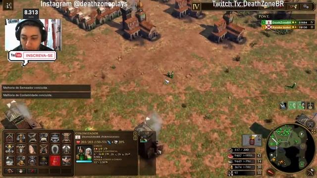 Age of empires 3 COMO JOGAR COM O BRASIL (MUITO LEGAL!) смотреть онлайн