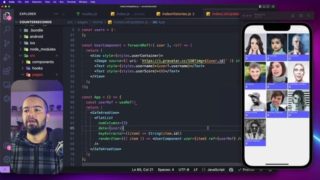 Atualizar item da FlatList por Referencia - React Native (Avançado) смотреть онлайн