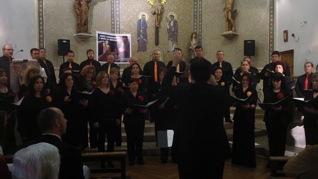 O Magnum Mysterium, Pedro de Cristo, Coral Santiago Apostol, 5 Abril 2014 смотреть онлайн