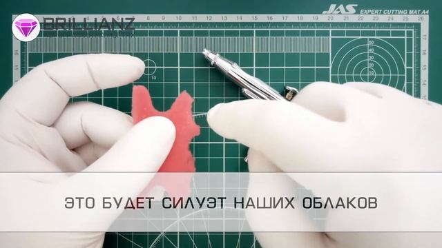 Рисуем Красивые облака АЭРОГРАФОМ на ногтях. смотреть онлайн
