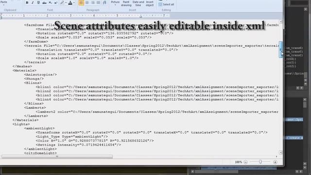 Maya XML Importer Exporter смотреть онлайн