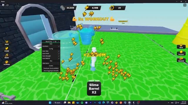 Strongman Simulator | AutoFarm / Strenght / Rebirth Script | Pastebin смотреть онлайн
