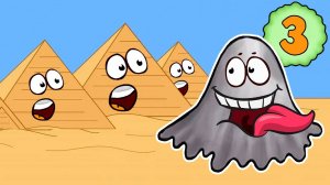 ЛИЗУН ГЛАЗАСТИК съел Древний Египет. ИГРА Tasty Planet 2 №3 на Хвостик ТВ