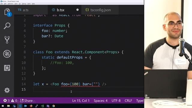 Introduction to TypeScript - Daniel Rosenwasser @ ReactNYC смотреть онлайн