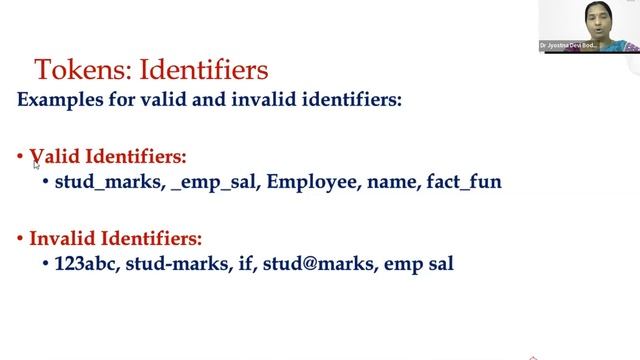 Data Types and Language Semantics- Part1: Python Data Types, Variables, Tokens, Language Keywords смотреть онлайн