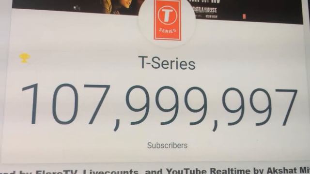 Т сериес набрал 108 миллионов подписчиков смотреть онлайн