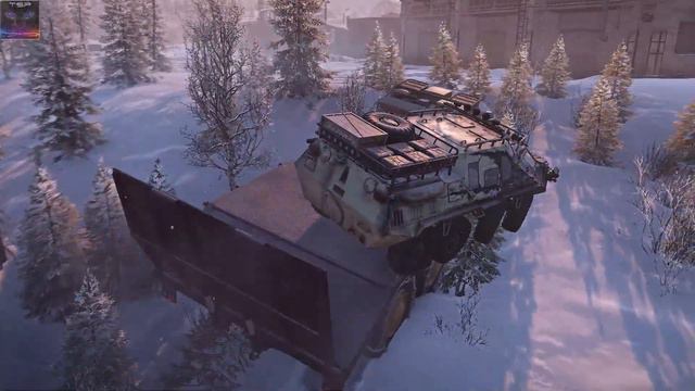 SnowRunner - ARNIE S-100 (Berliet 700) Unstoppable super massive 6x6 Truck - extreme offroading смотреть онлайн