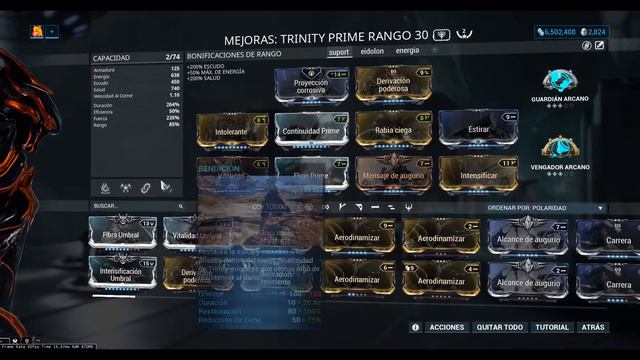 Warframe - 3 Builds de Trinity Prime смотреть онлайн