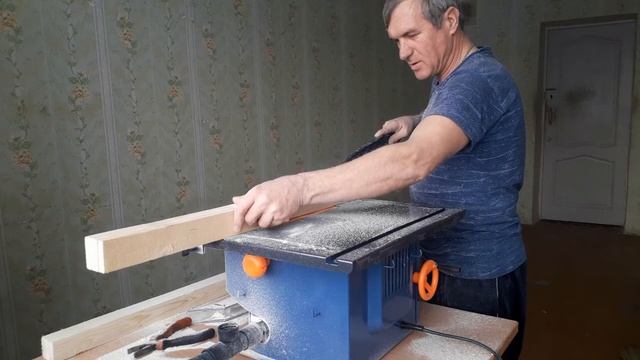 /Первый запуск циркулярки/Испытание циркулярного станка/ смотреть онлайн