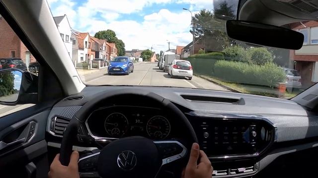 Volkswagen T-Cross 2022 TEST DRIVE (150hp) смотреть онлайн