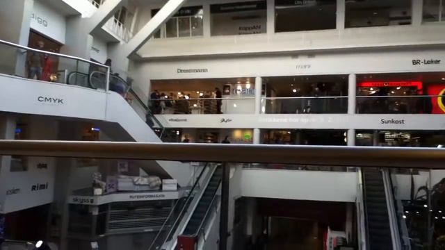 Норвегия Берген "Торговый Центр" смотреть онлайн