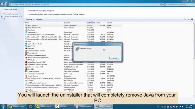 How to remove Java смотреть онлайн
