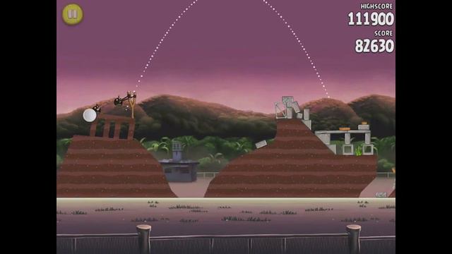 Angry Birds Rio Level 4 (9-4) Airfield Chase 3 Star Walkthrough смотреть онлайн