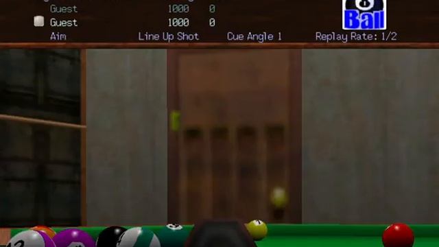 Virtual Pool 64 gameplay смотреть онлайн