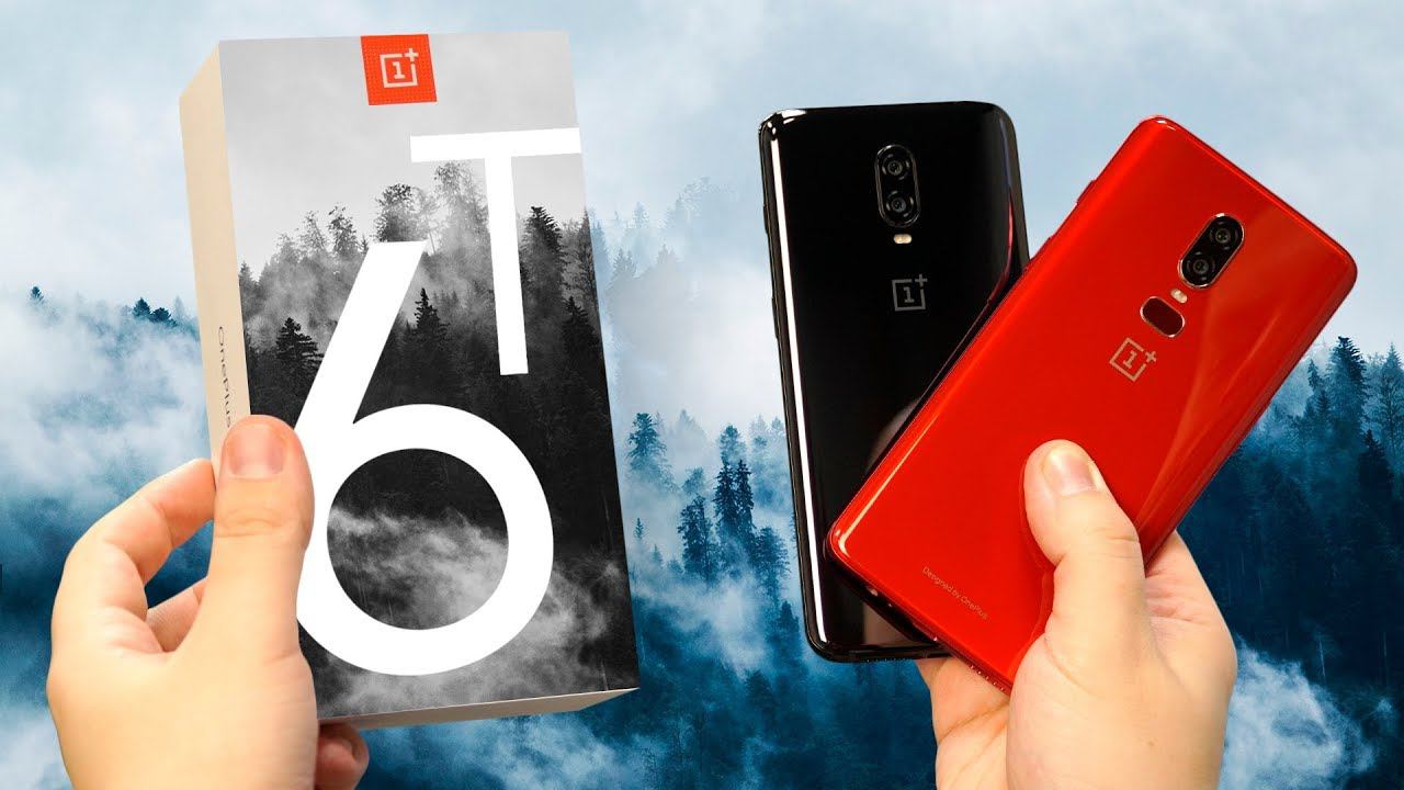 OnePlus 6T рядом с OnePlus 6 не впечатлил: распаковка смотреть онлайн