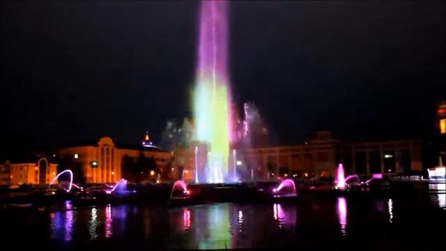 Фонтан Звезда Мордовии. Fountain Star Mordovia смотреть онлайн