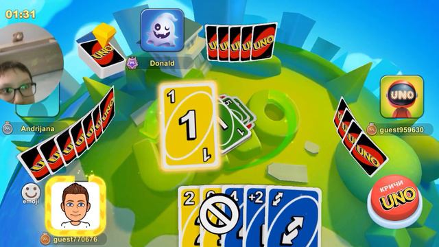 играю в UNO. сколько выиграл? смотреть онлайн