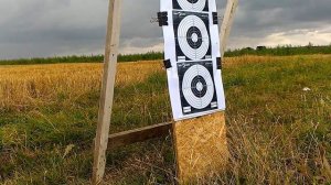 стрельба на 100 метров.хатсан страйкер эдж.