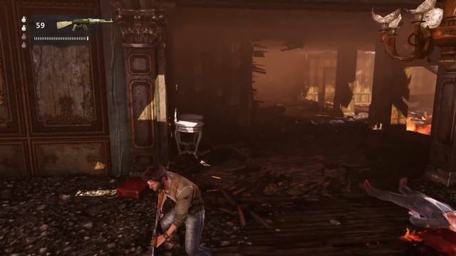 Uncharted 3 Иллюзии Дрейка. Прохождение #5 Шато. орел конь Остерегайся теней смотреть онлайн