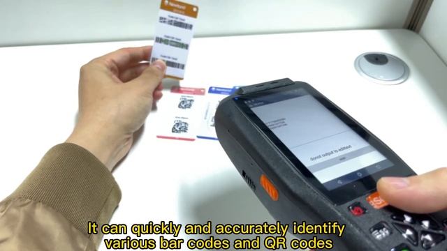 PDA3505 barcode scanner with printer test смотреть онлайн