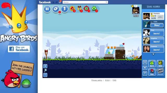 Angry Birds facebook level 1 6 Poached Eggs Walkthrough 3 stars gameplay video turorial Imac HD1] смотреть онлайн