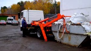 Вывоз мусора контейнер 20 м3