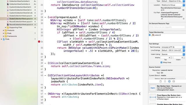 Занятие 2. Collection View Custom Layout смотреть онлайн