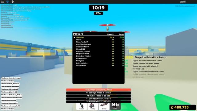 15 NUKES IN 1 GAME!! [Big Paintball ROBLOX] смотреть онлайн